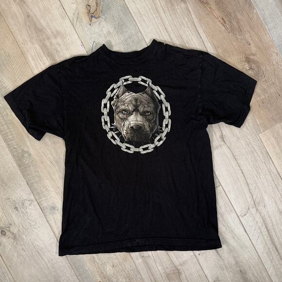 Pitbull Spike Collar King of Mean Shirt Mens Size XL - Picture 2 of 4